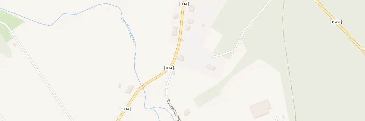 Plan du 17 Rte de Moncey à Rigney
