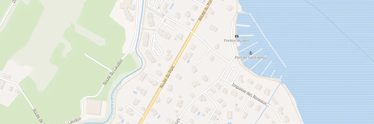 Plan du 1124 Rte du Port à Saint-Jorioz