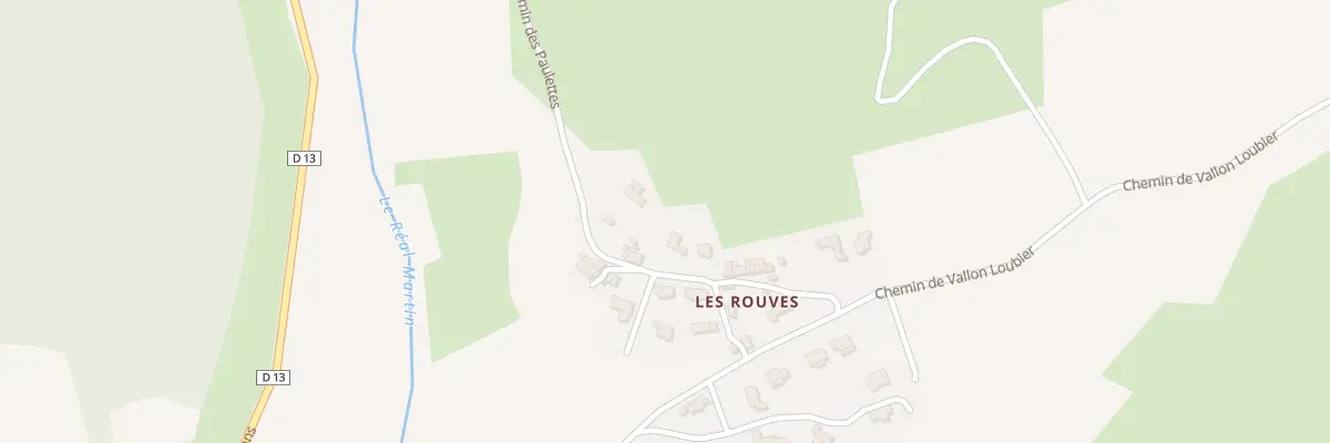Plan du 118 La Portaniere à Pierrefeu-du-Var