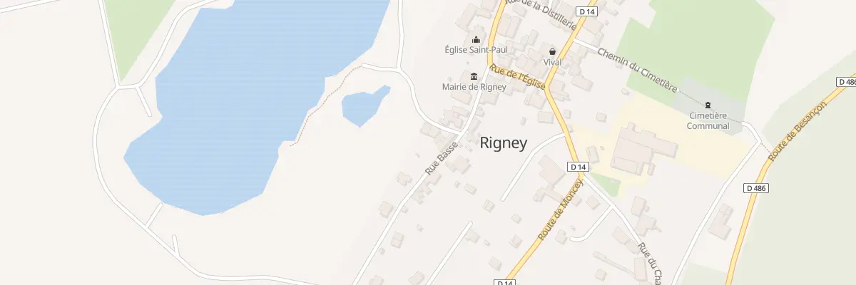 Plan du 5 Che des Lavandières à Rigney