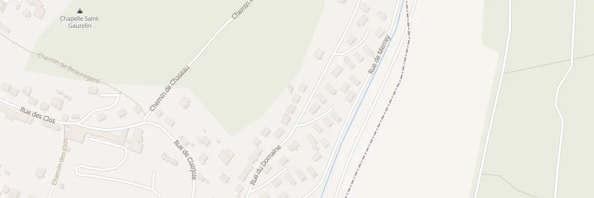 Plan du 22 Rue du Domaine à Bouxières-aux-Dames