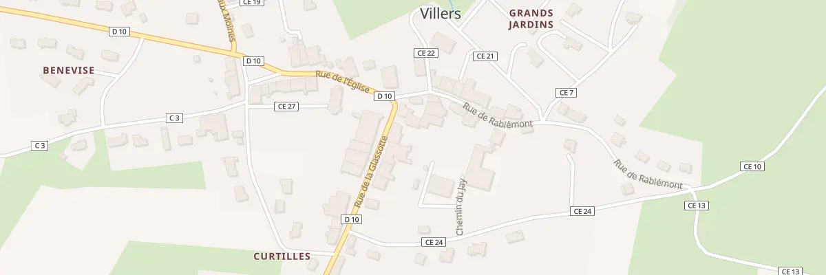 Plan du 29 Rue de la Glassotte à Villers