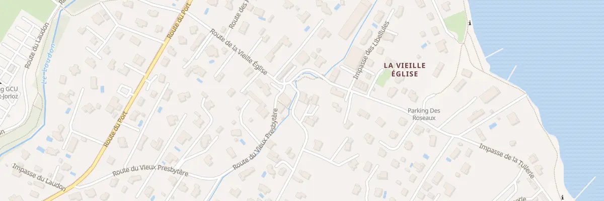 Plan du 684 Rte des Belhiardes à Lovagny