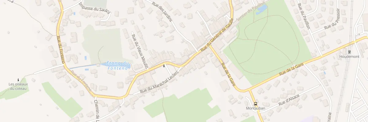 Plan du 34 Rue du Gen de Gaulle à Houdemont