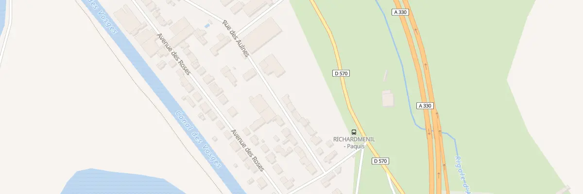 Plan du 27 Rue des Aulnes à Richardménil