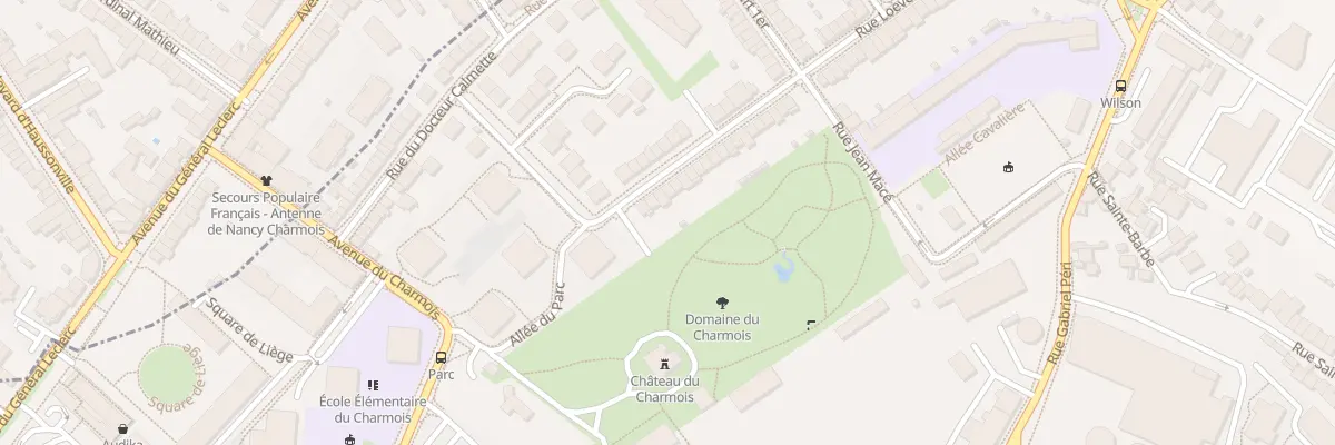 Plan du 76 Rue Loevenbruck à Vandœuvre-lès-Nancy
