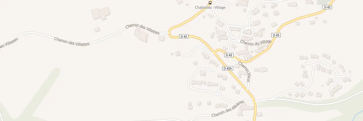 Plan du 615 Rte de Chaillol à Chabottes