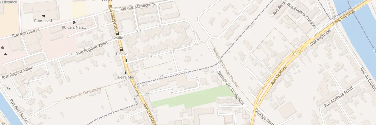 Plan du 63 Rue Lafayette à Maxéville