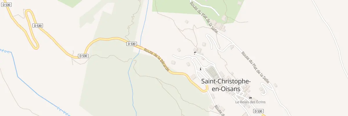 Plan du 5160 Les Roures à Saint-Christophe-en-Oisans