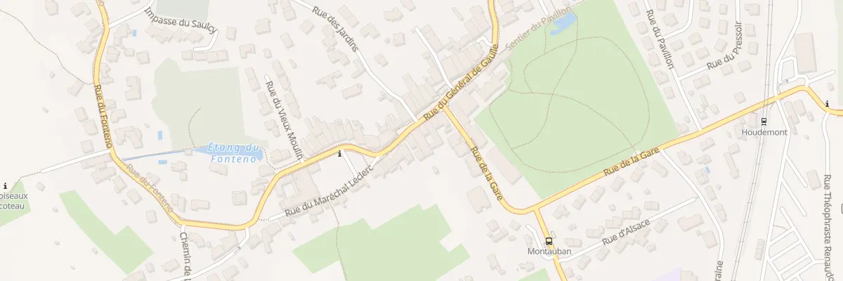 Plan du 19 Rue du Gen de Gaulle à Houdemont