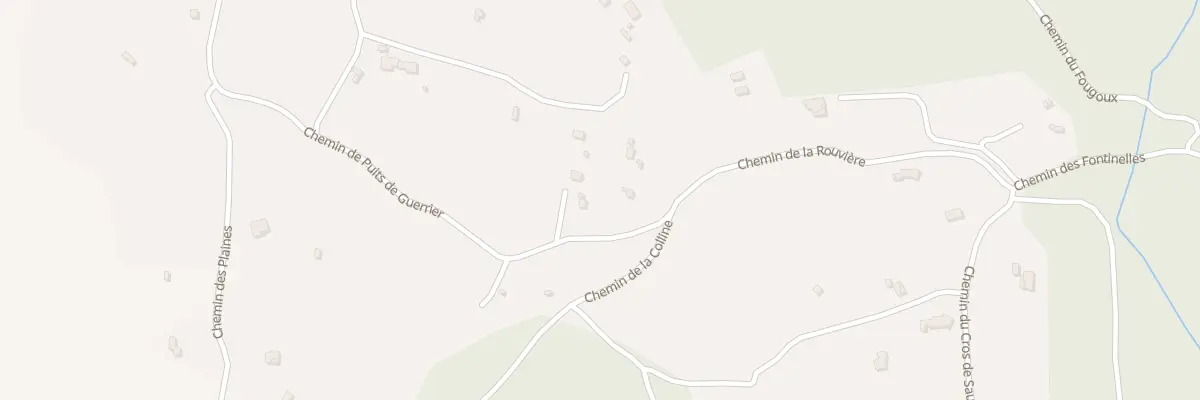 Plan de La Rouviere à Carnoules
