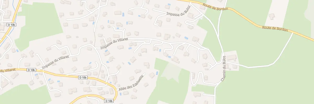 Plan du 301 All des Vignes du Buloz à Saint-Jorioz