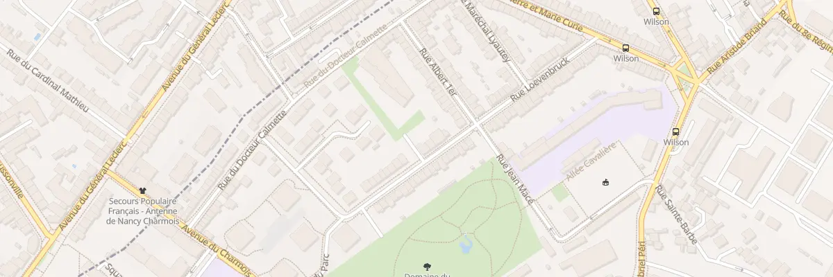 Plan du 33 Rue Loevenbruck à Vandœuvre-lès-Nancy