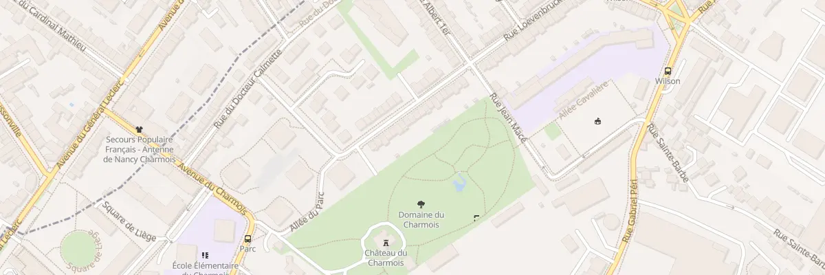 Plan du 66 Rue Loevenbruck à Vandœuvre-lès-Nancy