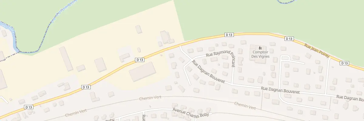 Plan du 47 Rue Dagnan Bouveret à Quincey