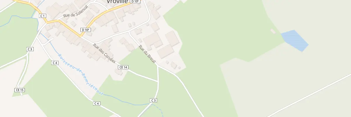 Plan du 9 Rue du Breuil à Vroville
