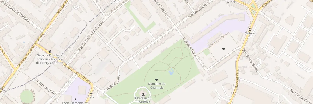 Plan du 62 Rue Loevenbruck à Vandœuvre-lès-Nancy