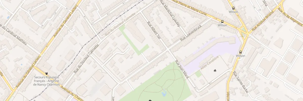 Plan du 29 Rue Loevenbruck à Vandœuvre-lès-Nancy