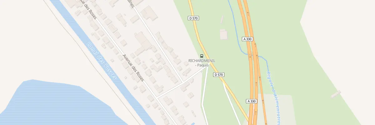 Plan du 39B Rue des Aulnes à Richardménil