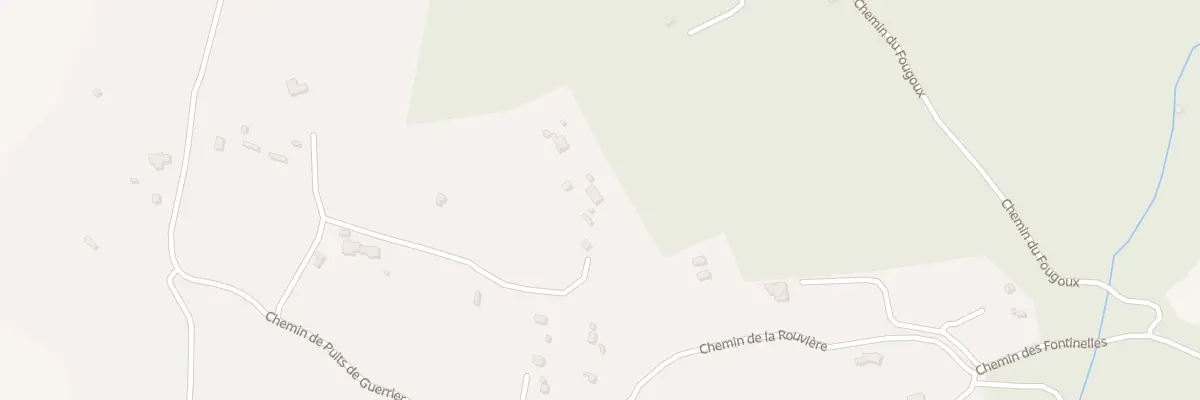 Plan du 417 Che de la Rouvière à Carnoules
