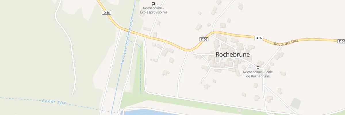 Plan du 5094 Les Vergers à Rochebrune