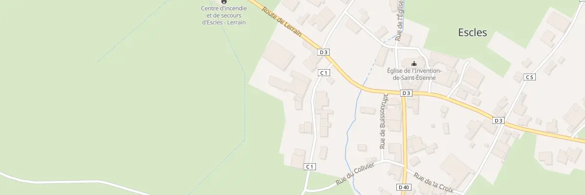 Plan du 5 Rue du Tronchon à Escles