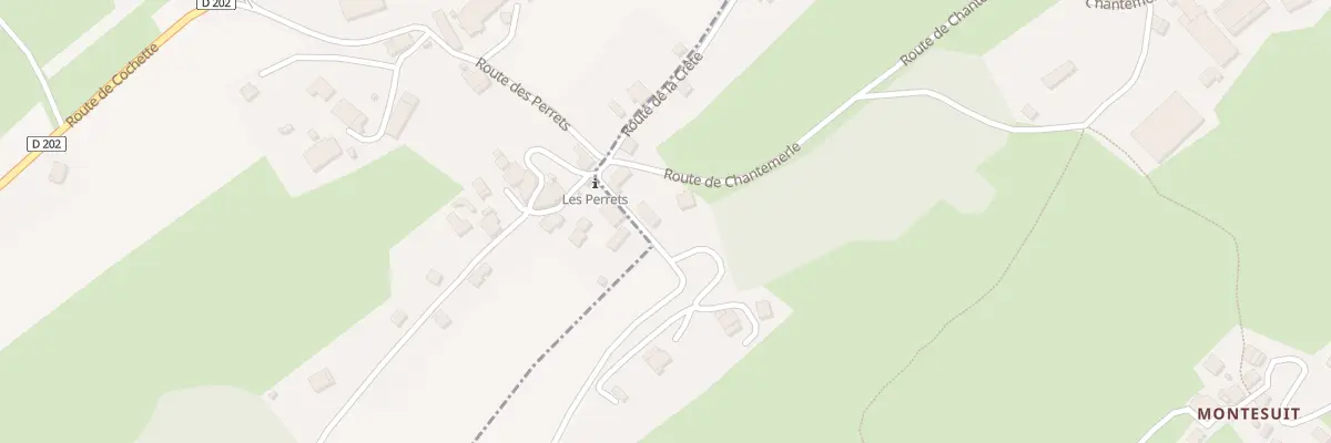 Plan du 5127F Chantemerle à Betton-Bettonet