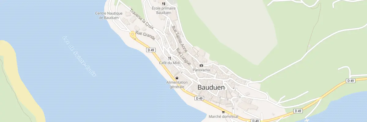 Plan du 5044 Rue Longue à Bauduen