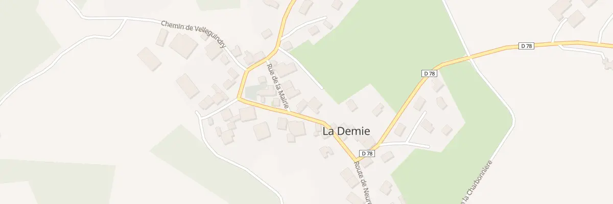 Plan du 5002 Rue des Fontaines à La Demie