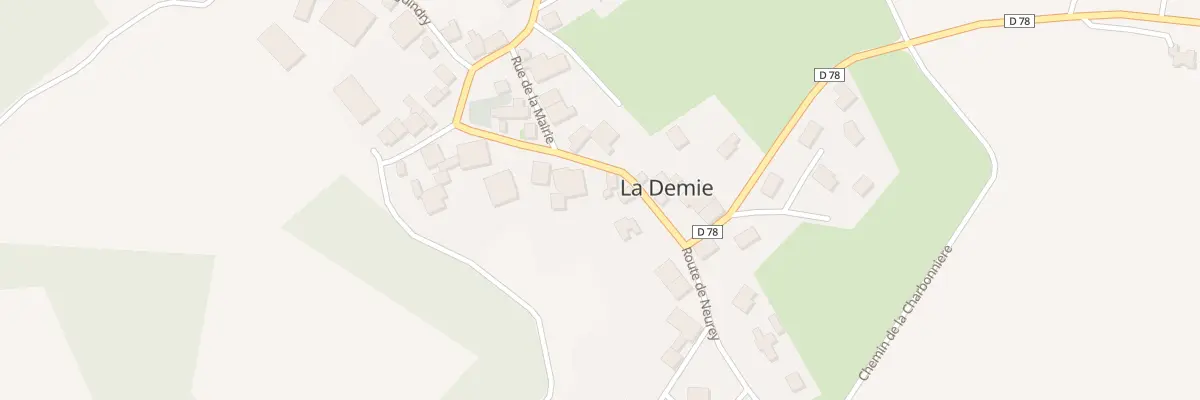 Plan du 5021 Rue des Fontaines à La Demie