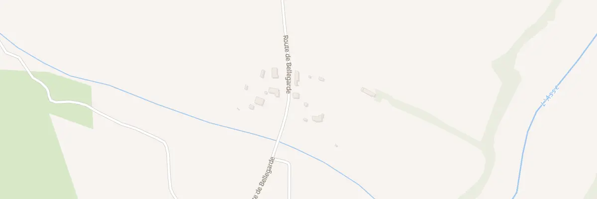 Plan du 462 Rte de Bellegarde à Estoublon