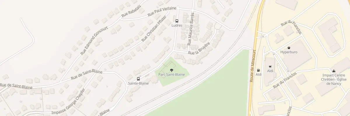 Plan du 4 Rue la Bruyère à Ludres