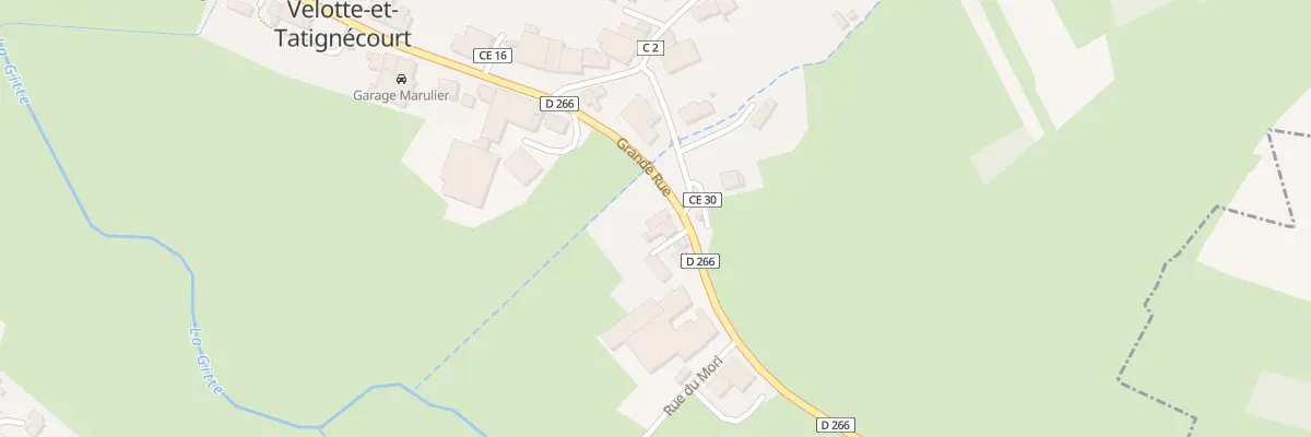 Plan du 9 Gr Grand Rue à Velotte-et-Tatignécourt