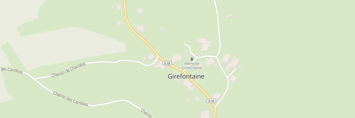 Plan du 5010 Le Village à Girefontaine