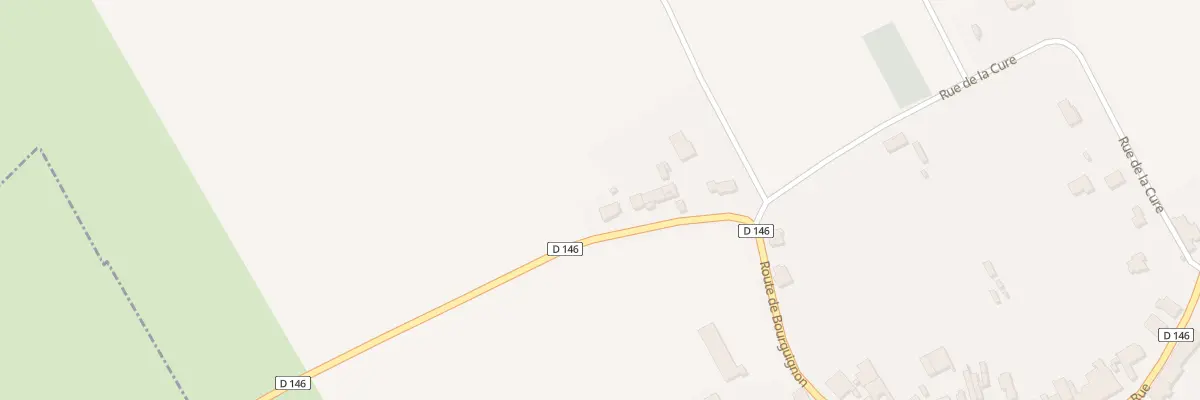 Plan du 12 Rte de Bourguignon à Bassigney