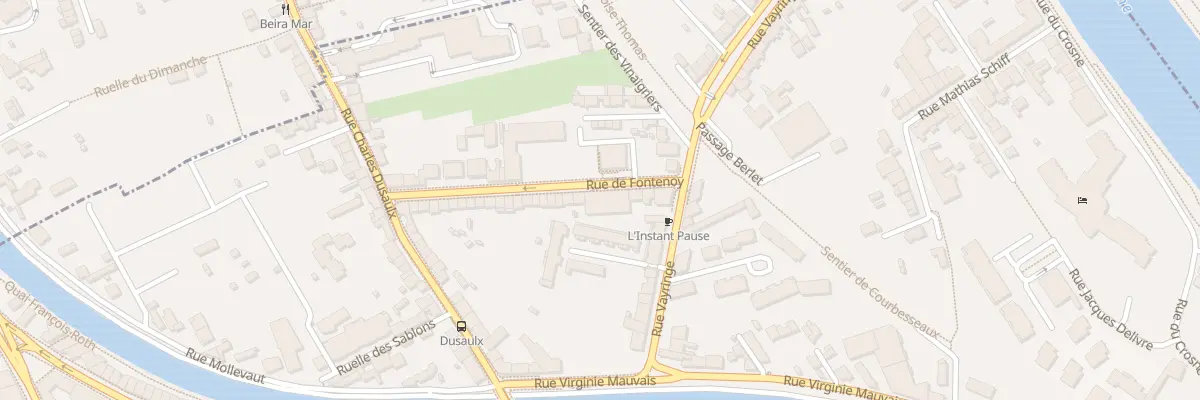 Plan du 7 Rue de Fontenoy à Nancy
