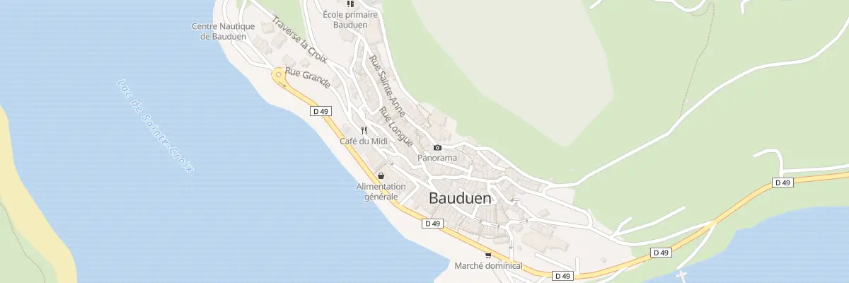 Plan du 3 Rue du Coulet à Bauduen