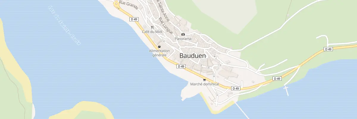Plan du 5381 Rue des Jardins à Bauduen