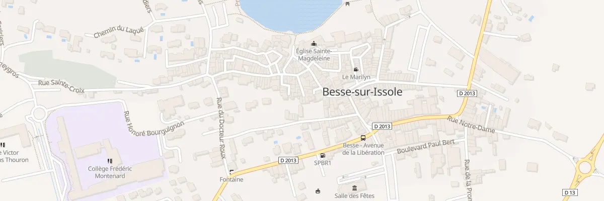 Plan du 5040 Rue Emilie Gasquet à Besse-sur-Issole