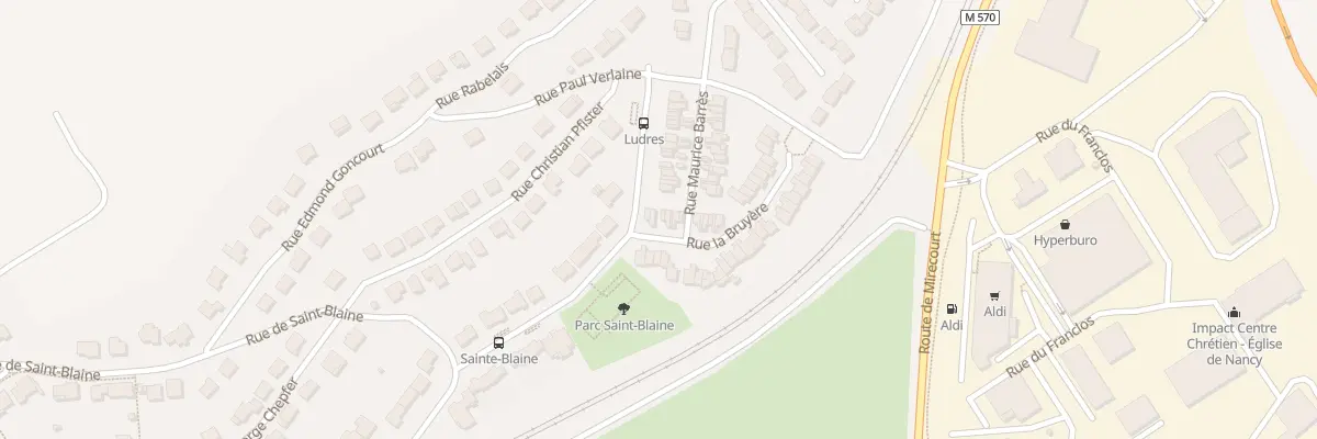 Plan du 21 Rue la Bruyère à Ludres