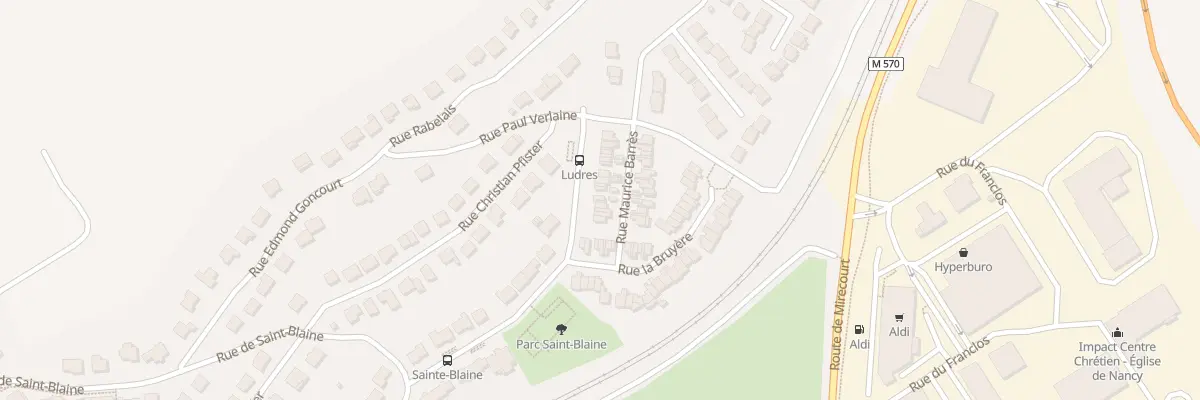 Plan du 49 Rue Maurice Barres à Ludres
