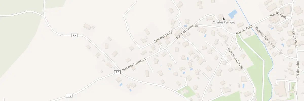 Plan du 12 Rue des Carrières à Nancray