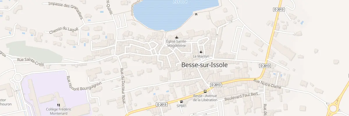 Plan du 25 Rue Paul Barreme à Besse-sur-Issole