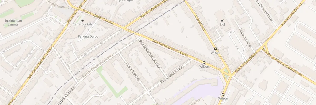 Plan du 14 Rue Pierre et Marie Curie à Vandœuvre-lès-Nancy