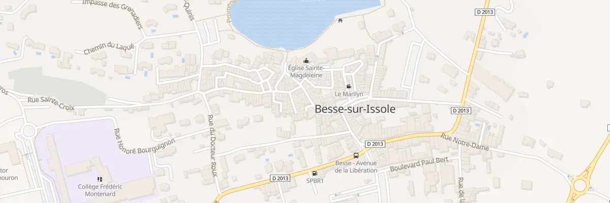 Plan du 23 Rue Paul Barreme à Besse-sur-Issole