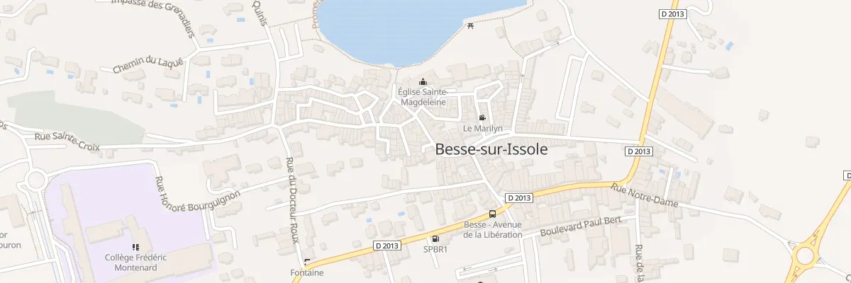 Plan du 21 Rue Paul Barreme à Besse-sur-Issole