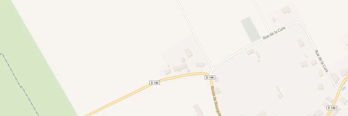 Plan du 10 Rte de Bourguignon à Bassigney