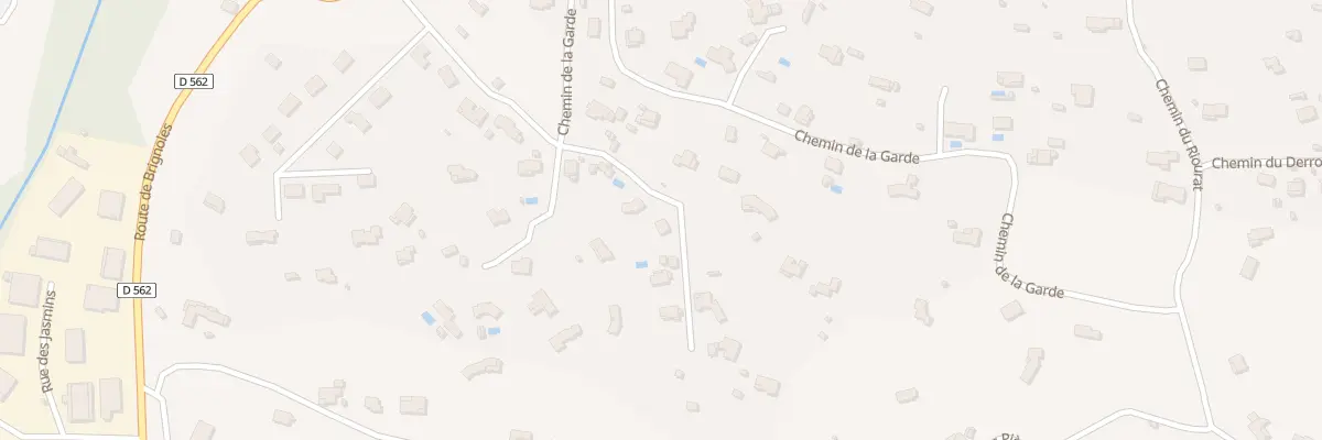Plan du 247 Che du Cade à Carcès