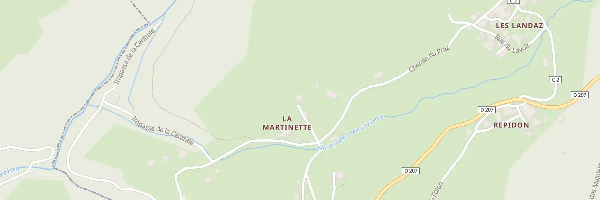 Plan du 50 Imp du Rachon à La Table