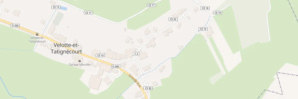 Plan du 8B Rte d’Ahéville à Velotte-et-Tatignécourt